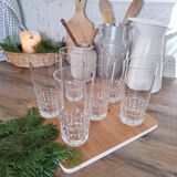 Vintage water or aperitif glasses