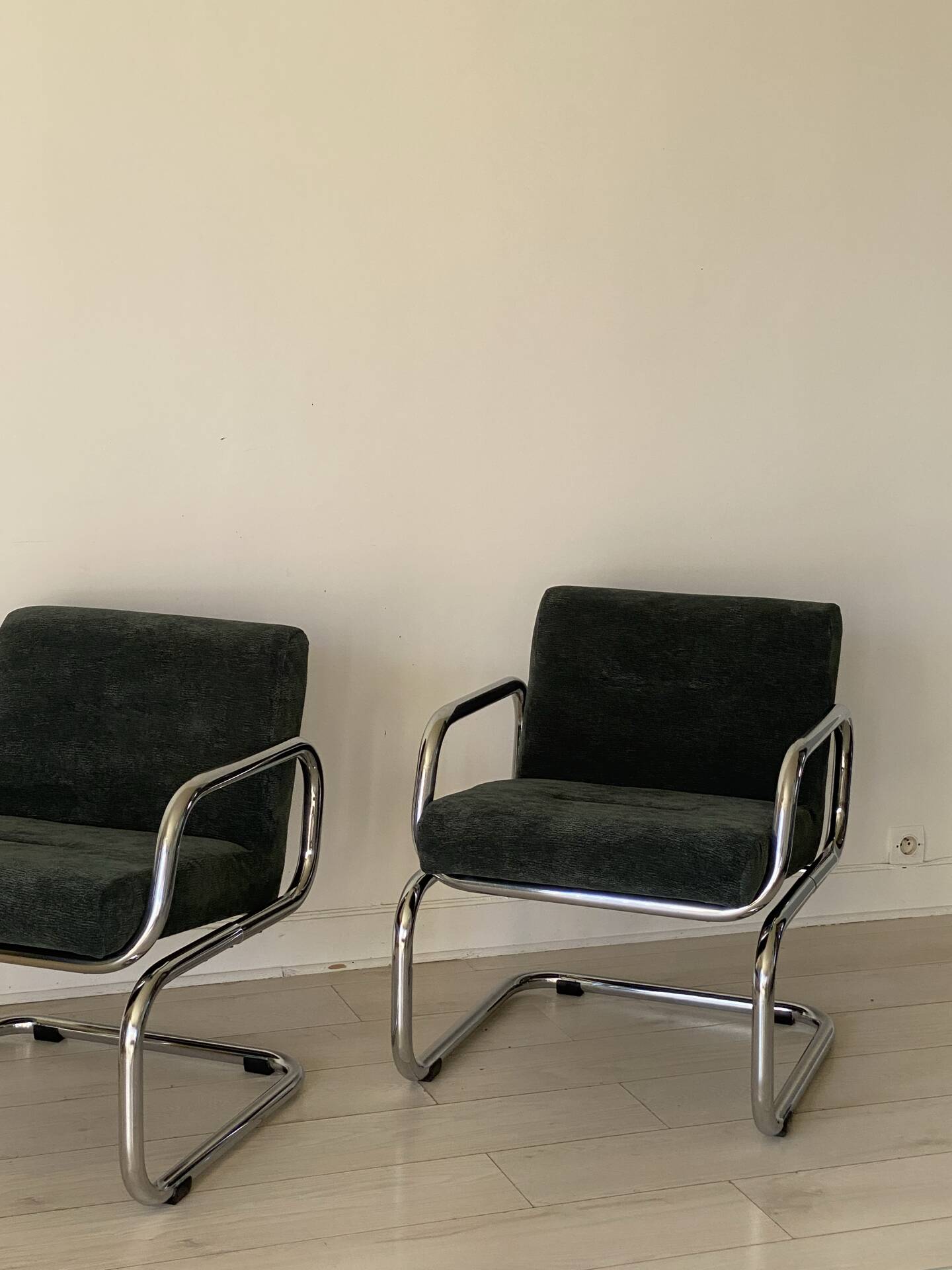 2 fauteuils 1980 Bauhaus