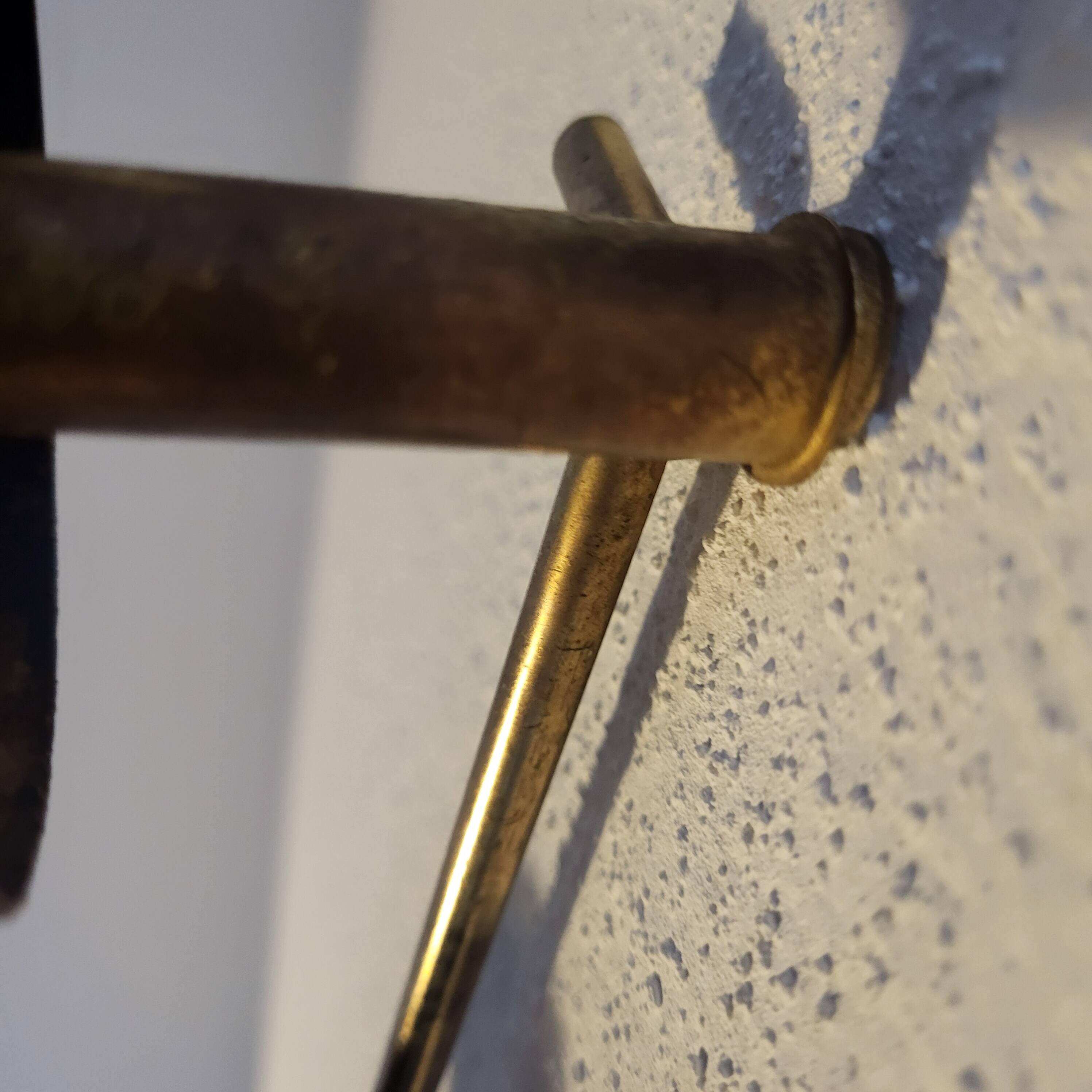 Zigzag wall hook from the 50s