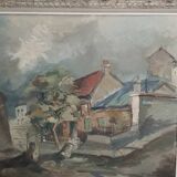 Claude aliotti (1925-1989) - oil on canvas - 54 x 65 cm