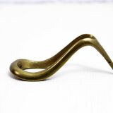 Vintage brass pipe holder