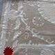 Vintage hand-embroidered tablecloth 143x146 cm