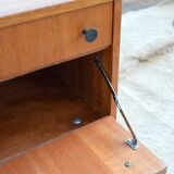 Scandinavian 1960s vintage bedside table / side table