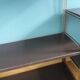 String twisted metal wall shelves