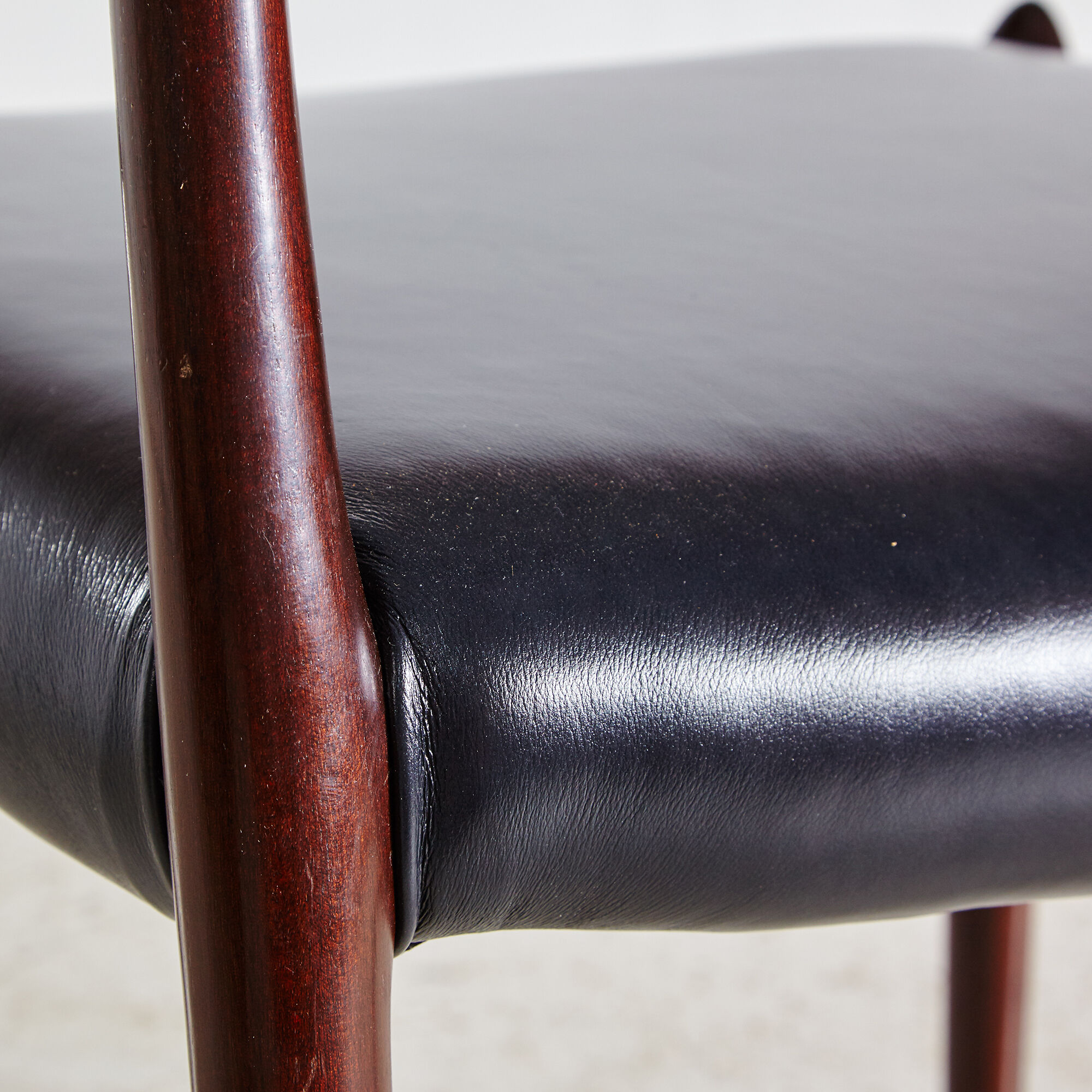 Model 78 rosewood dining chairs by niels o. møller for j.l. møllers, set of 6