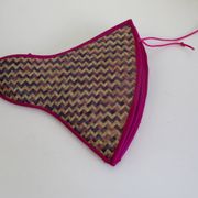 Chapeau paille tressée pliable
