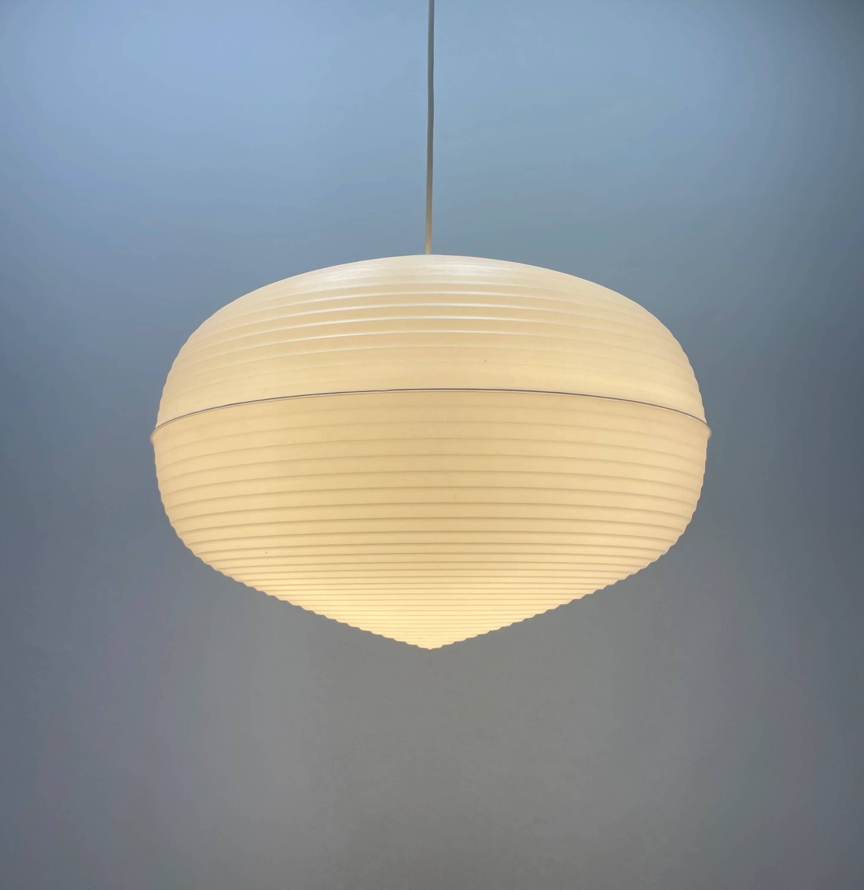 Large origami suspension by Aloys Gangkofner for ERCO 1960
