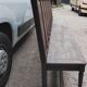 Banc ancien en chêne