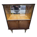 Vintage 60's mahogany display case