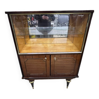 Vitrine en acajou, 1960