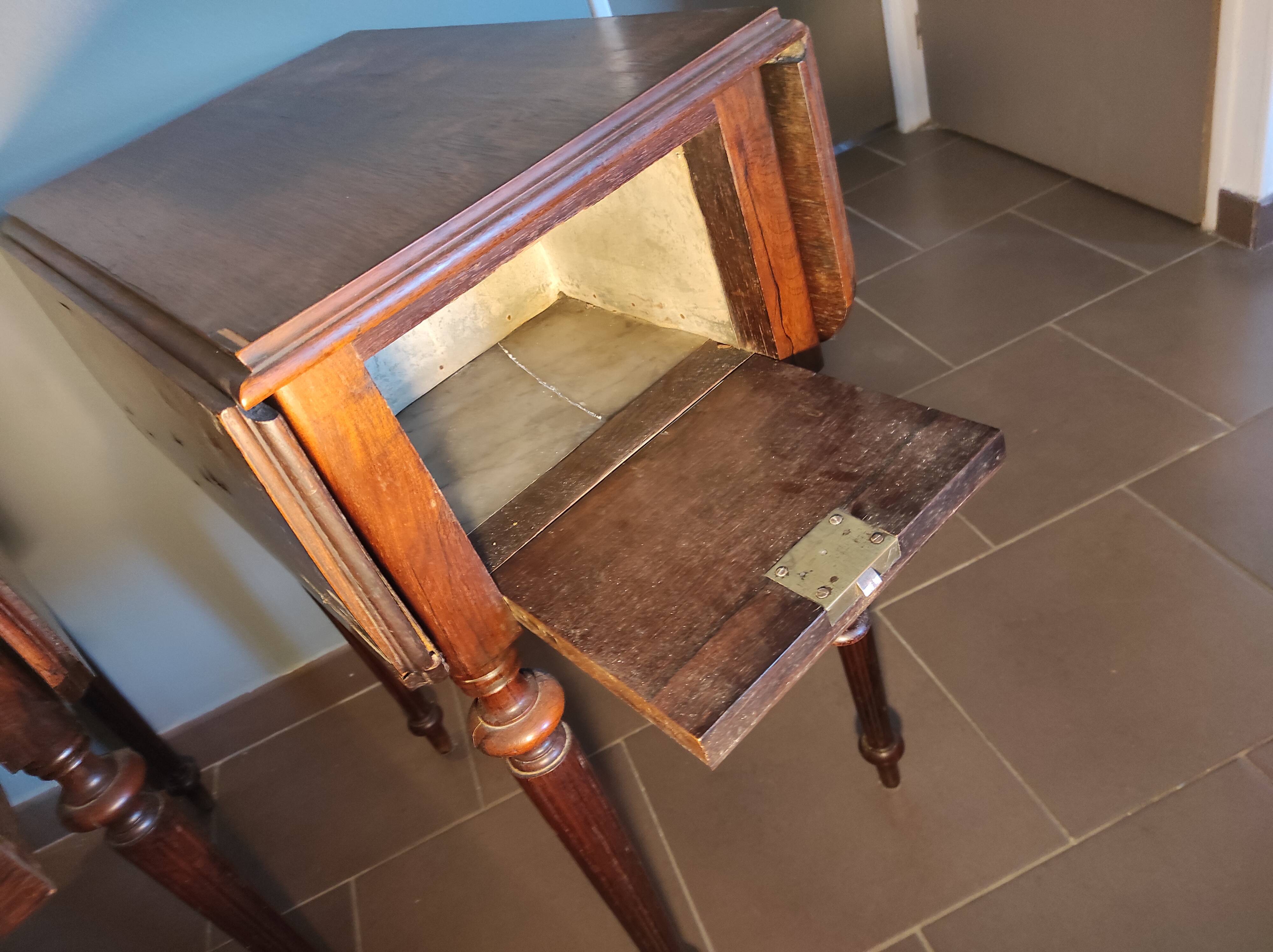 Two bedsides Louis Philippe style