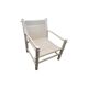 Chaise longue de jardin en PVC vintage, années 1970