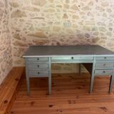 Solid wood desk. Double sided