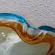 Cendrier en verre de Murano Somerso, déco vintage