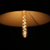 Batch of two industrial hanging lamps