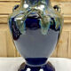 Old large sandstone vase signed Maure Lebret de Ligers Puisaye triple handles