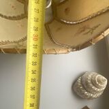 Embroidery fabric lampshade