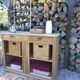 Solid wood storage furniture