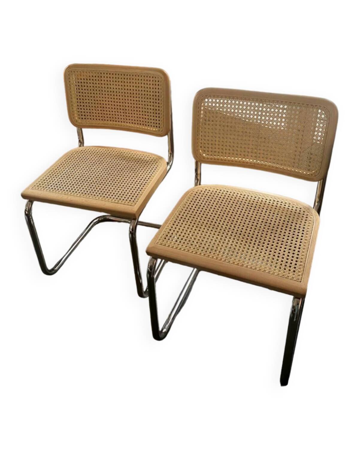 Cesca Chair B32 Marcel Breuer - Light Beech - Made in Italy