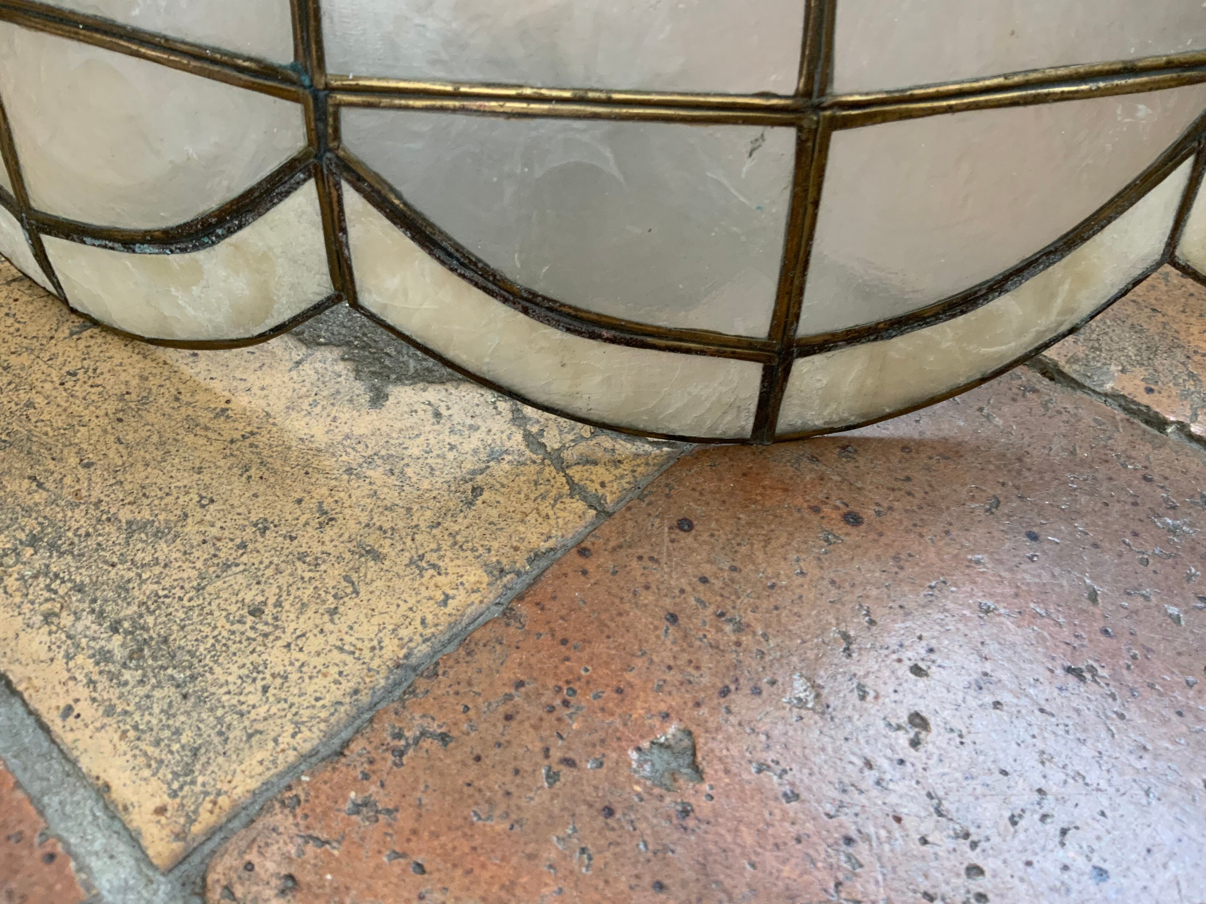 Vintage brass hanging