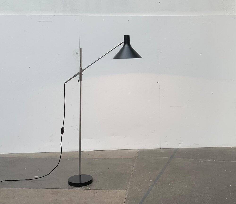 Lampadaire minimaliste allemand du milieu du siècle modèle Nr. 8180 par Karl-Heinz Kinsky pour Cosack, années 1960