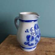 Alsace stoneware pitcher signed Remmy fils Betschdorf