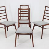 1960s Set of Four Dining Chairs in Teak, Germany