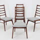1960s Set of Four Dining Chairs in Teak, Germany