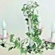 Ancient Luster Forged White / Decorated with Artificial Ivy House Delmas (Montauban)