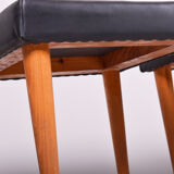 Mid Century foot stools made in ´50s Czechia. Original condition.