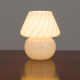 Venini mushroom swirl lamp, Italy, 70s.