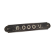 Brass plate 6.000V