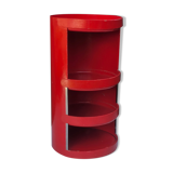 1960 Louis April denim design cardboard shelf