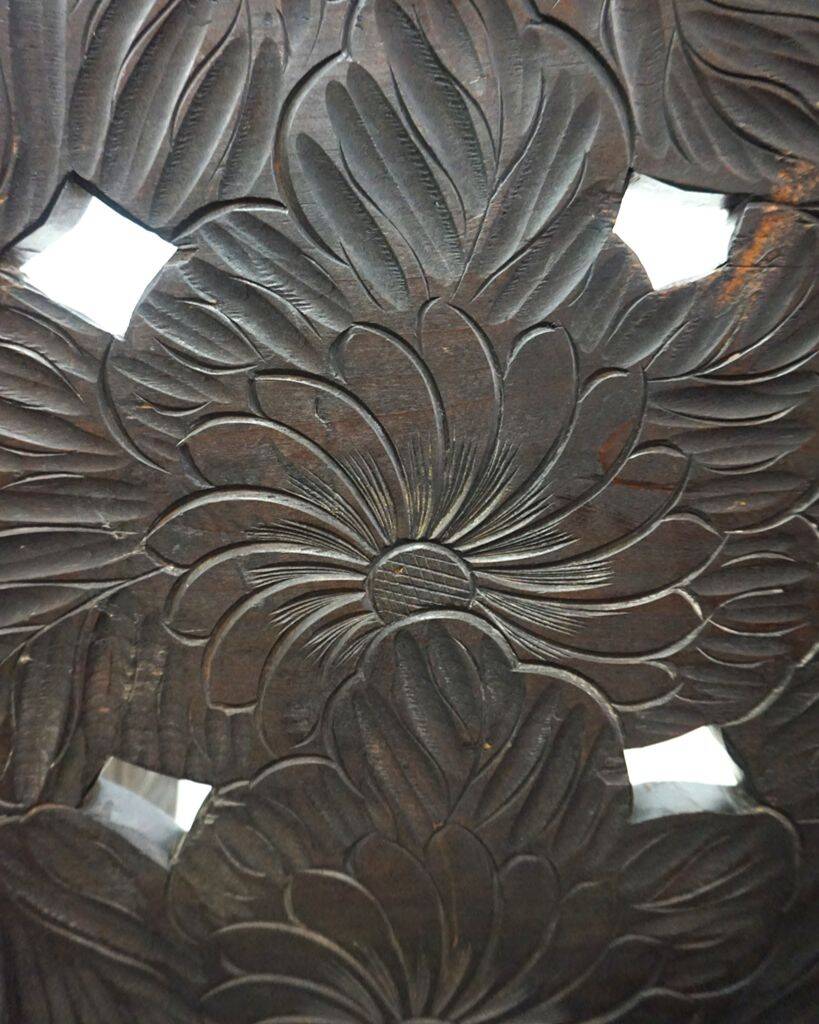 Japanese carved chair for Liberty & Co.