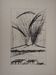 Bernard Buffet: Mount Vesuvius - Original engraving