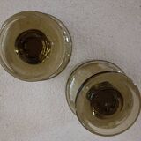 2 Biot glassware cut glasses