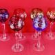 Rhin Wine Glasses Roemer Cut Crystal Colours 21 cm Lorraine Crystal