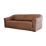 Sofa DS47 cognac leather brand De Sede