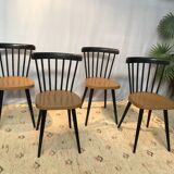 Set of 4 Scandinavian design chairs