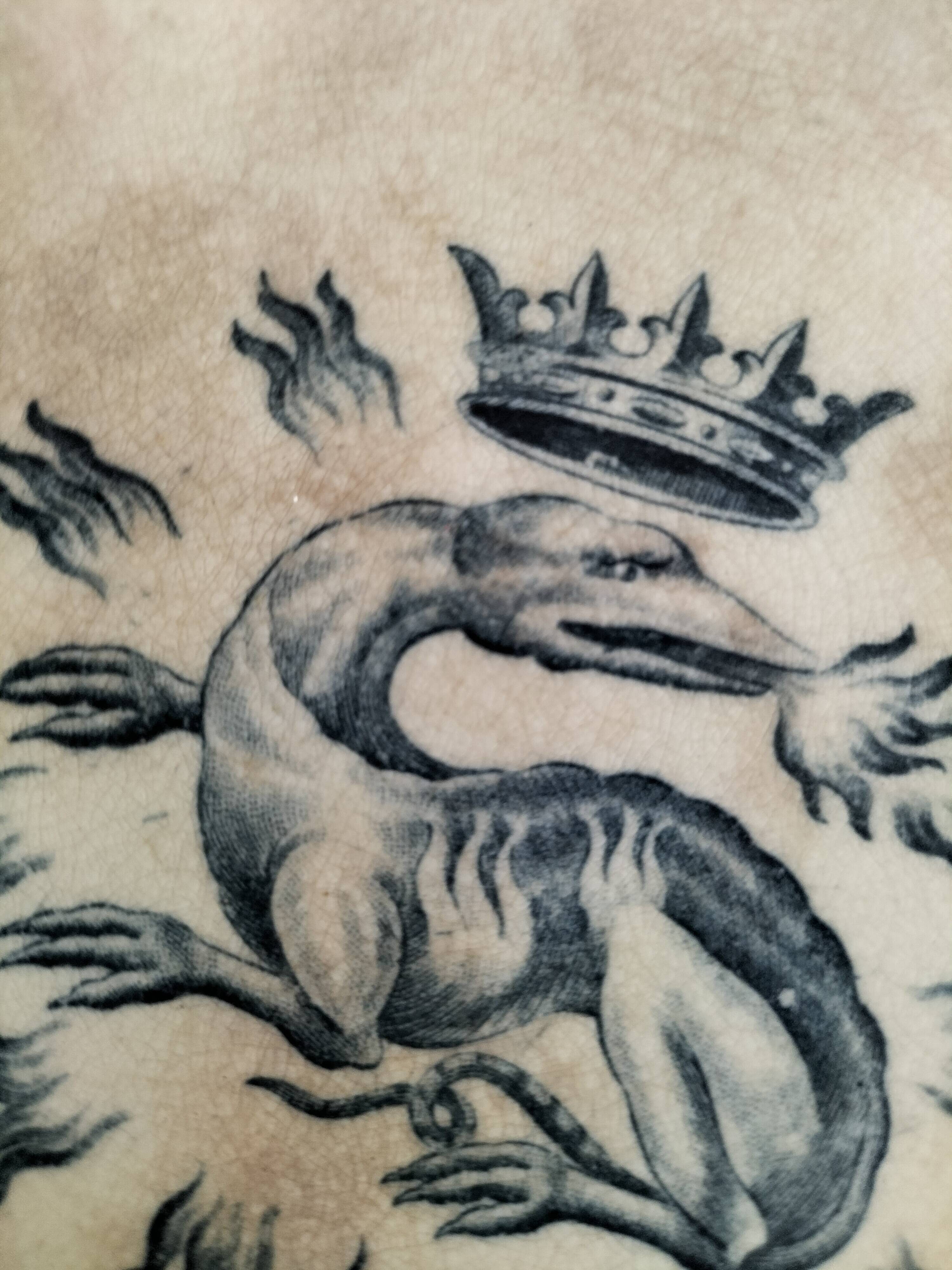 Ancient footbath Terre de Fer Salins – François I model