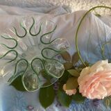 Vase en verre ancien original