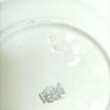 Set of old Onnaing earthenware plates