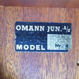 Rosewood cabinet, Danish design, 1960s, manufacturer: Omann Jun