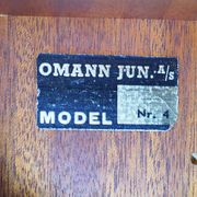 Rosewood cabinet, Danish design, 1960s, manufacturer: Omann Jun