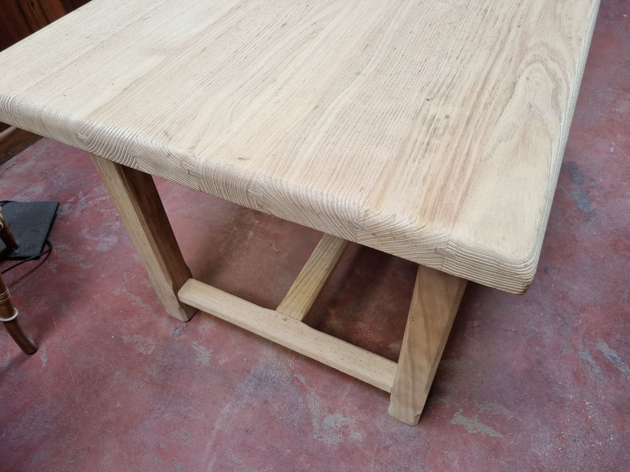 Oak farmhouse table