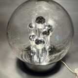 60s 70s table lamp ball lamp Doria "Big Ball" glass space age design