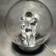 60s 70s table lamp ball lamp Doria "Big Ball" glass space age design
