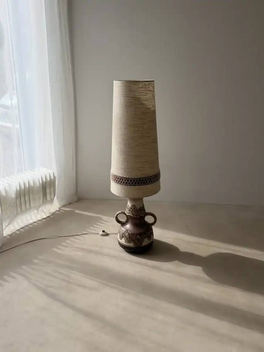 West German Fat Lava table lamp 1970s