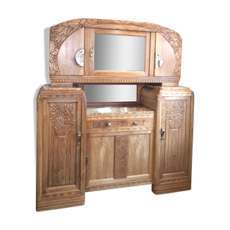 Buffet double corps Art Déco