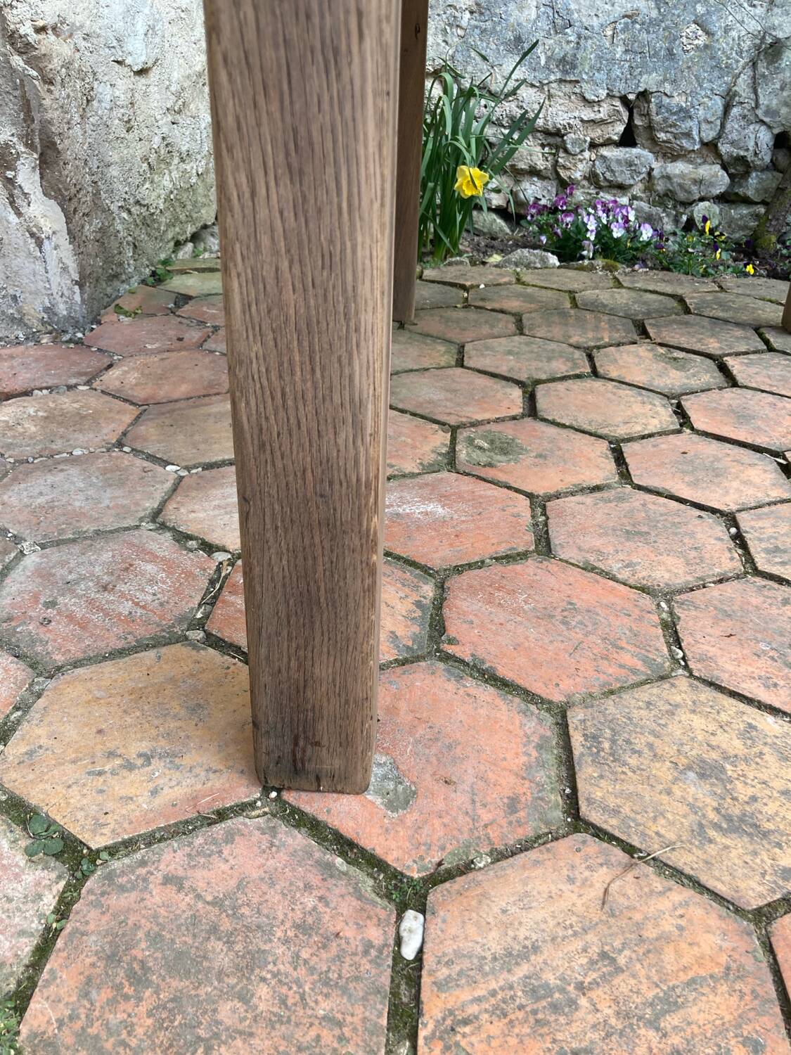 Old farmhouse table